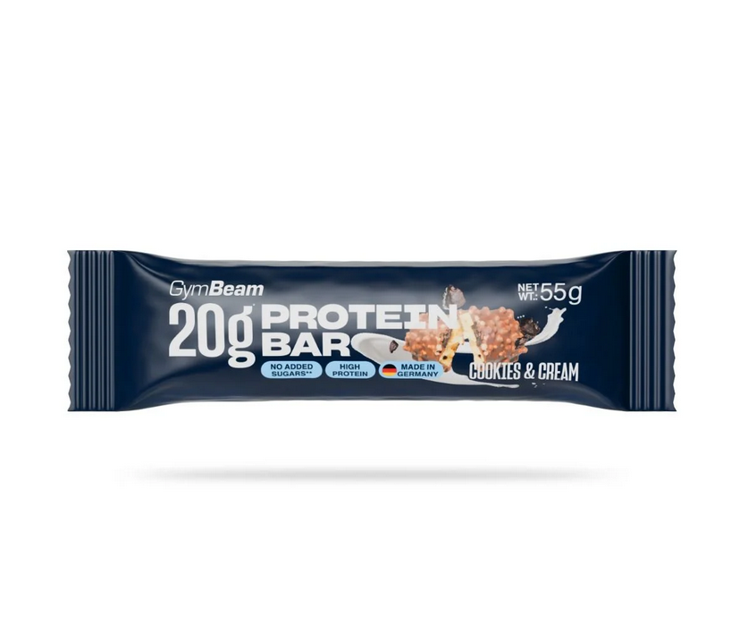 GymBeam Protein bar cookies a krém 55g