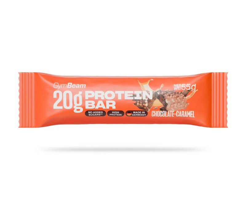 GymBeam Protein bar čokoláda-karamel 55g