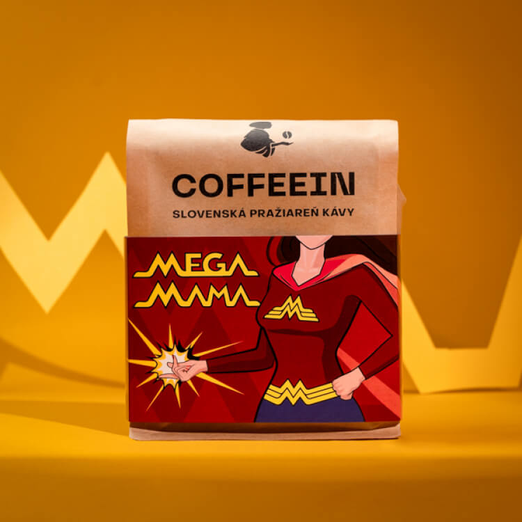 COFFEEIN Káva pre Mega Mamu 200g