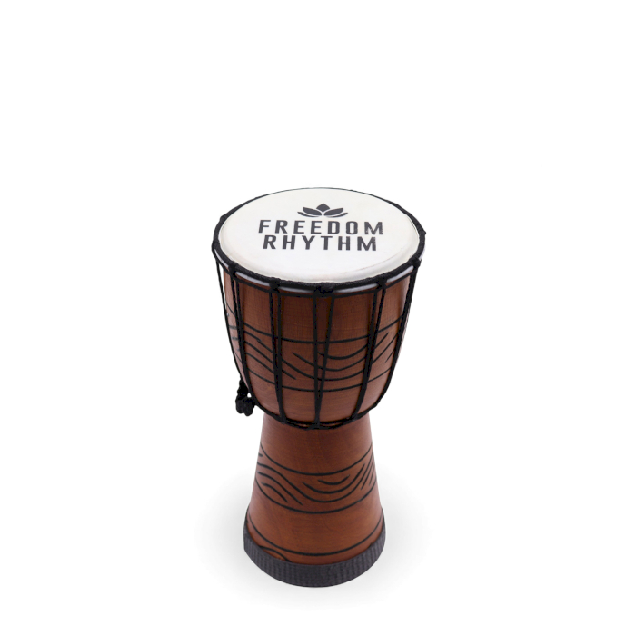 AWM Malý Profesionálny Djembe Bubon – Vysoký Tón – Malý 30 cm (15 cm priemer) 1ks