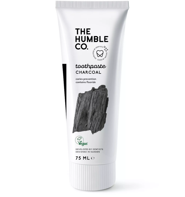 The Humble Co. Zubná pasta - s čiernym uhlím 75ml
