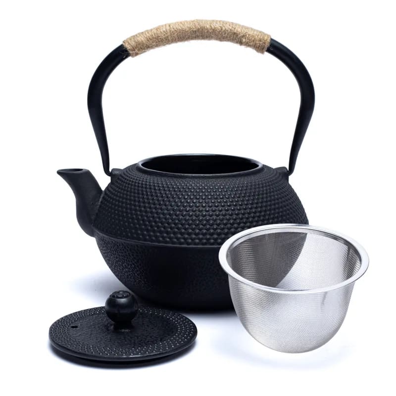 Tetsukyusu liatinový čajník čierny 1,2l