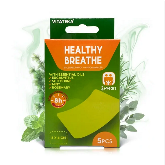 Vitateka Inhalačná náplasť „Zdravé dýchanie“ 5 ks