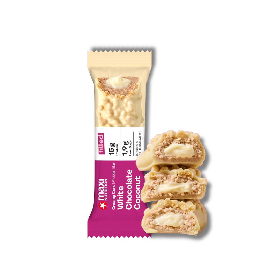 E-shop Maxi Nutrition Creamy Core Protein Bar white chocolate coconut 45g