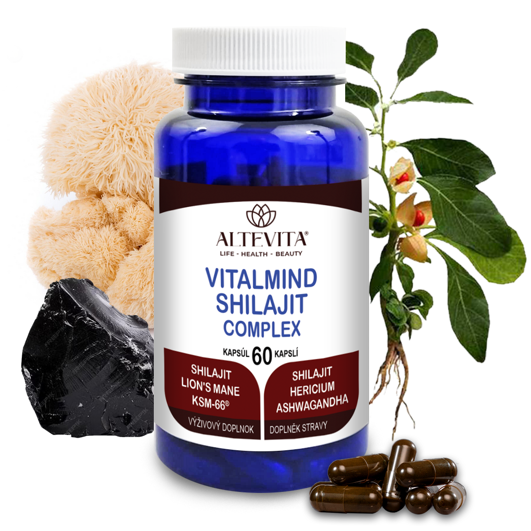 E-shop Altevita Vitalmind Shilajit Complex 60 kapsúl