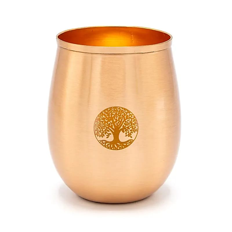 E-shop Yogi & Yogini Naturals Medený pohár strom života 350 ml