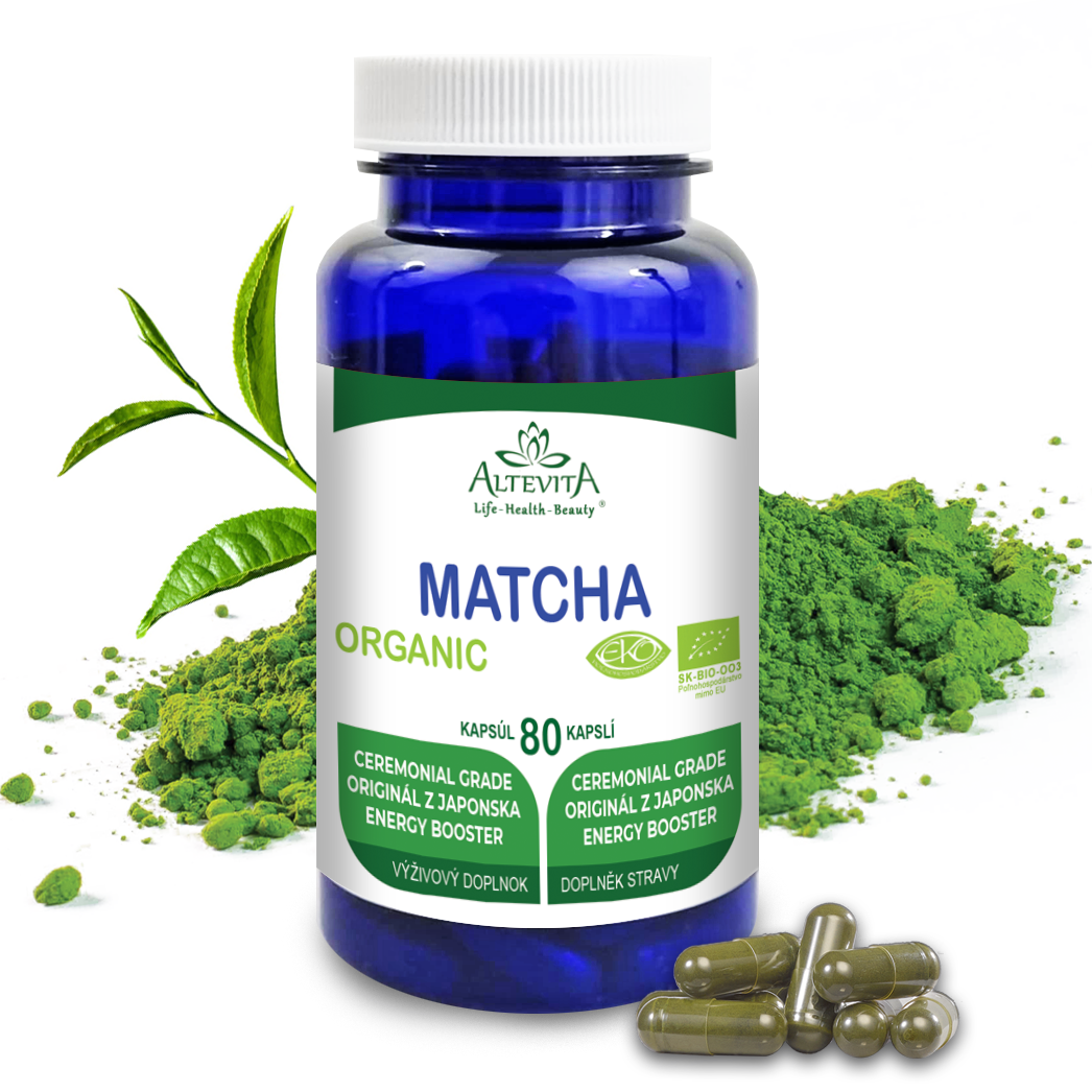 Altevita BIO MATCHA energy Booster 80 kapsúl