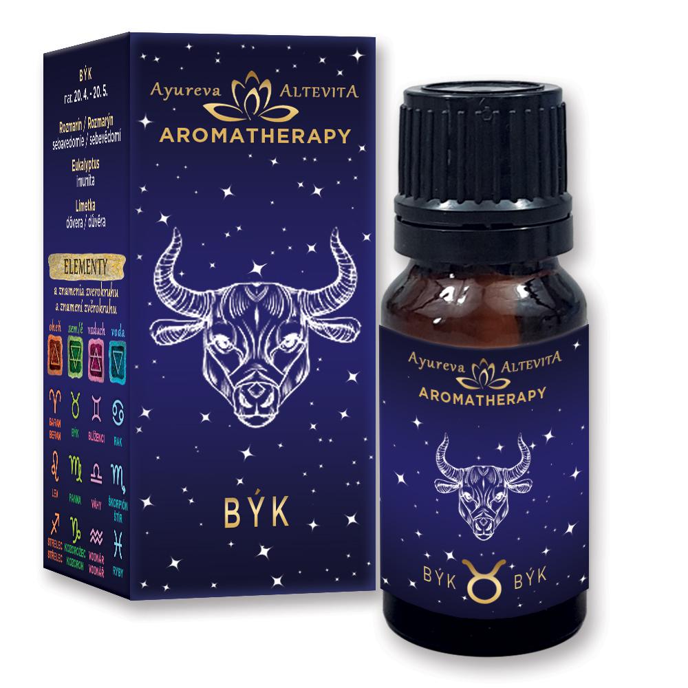 Altevita zmes esenciálnych olejov ASTRO - BÝK (TAURUS) 10ml
