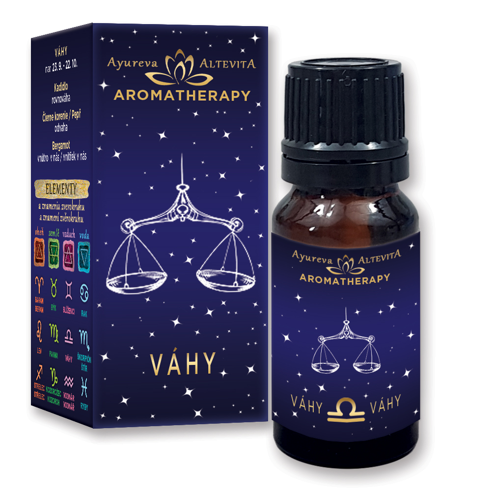 Altevita zmes esenciálnych olejov ASTRO - VÁHY (LIBRA) 10ml
