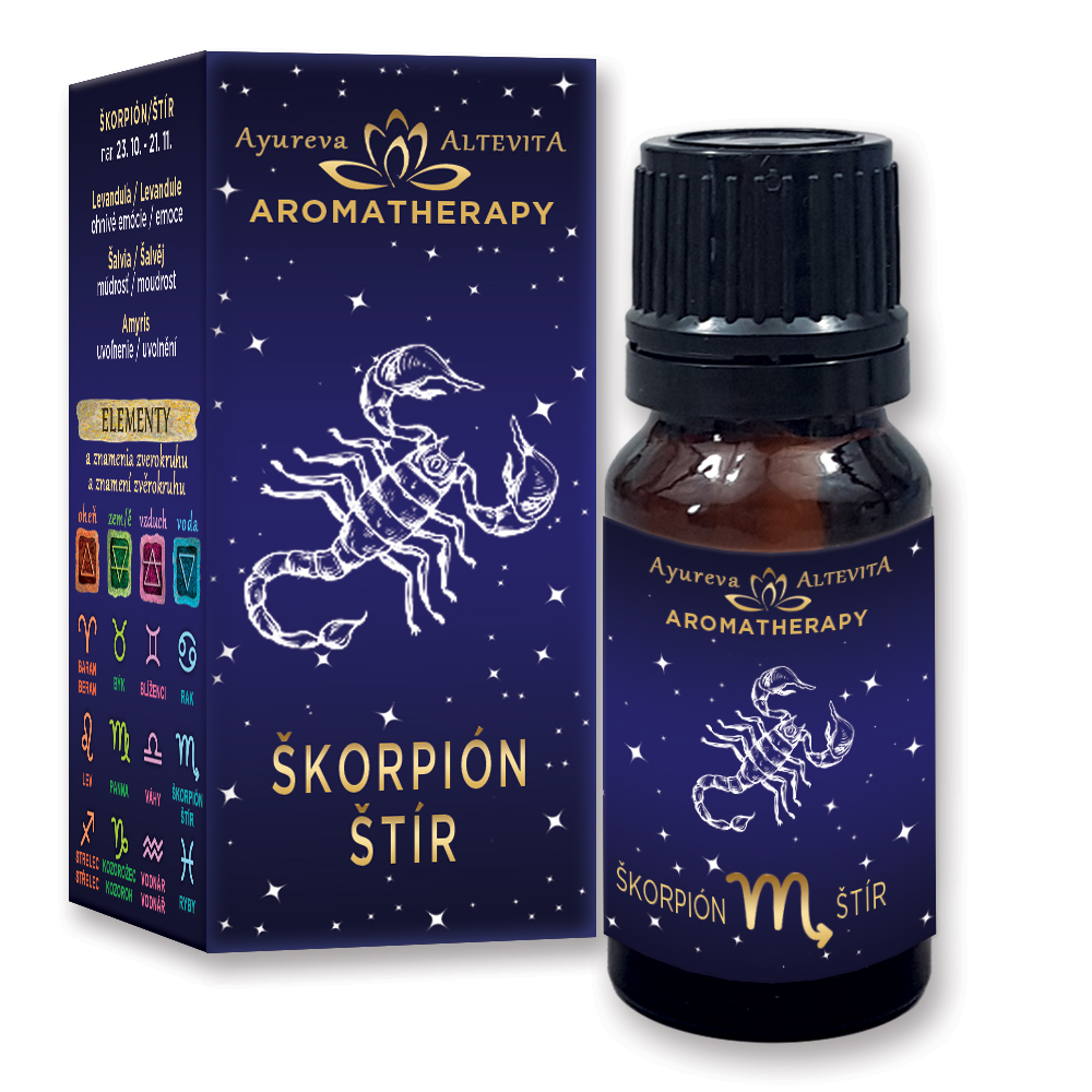 Altevita zmes esenciálnych olejov ASTRO - ŠKORPIÓN (SCORPIO) 10ml