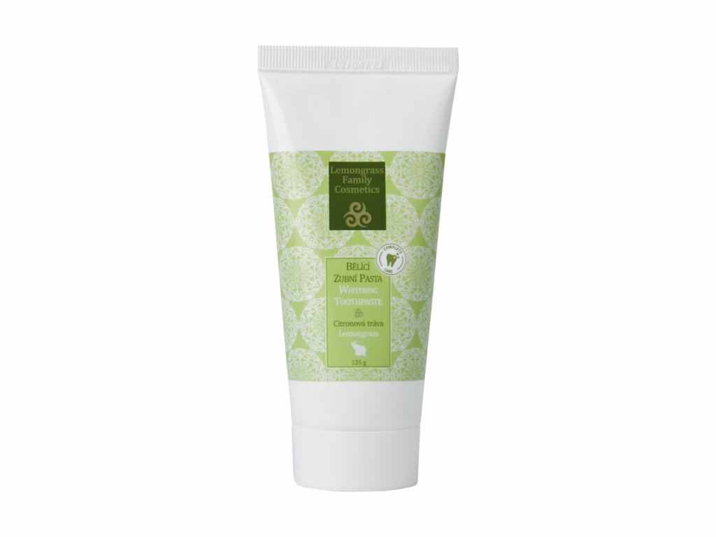 Healing Nature Zubná pasta bieliaca s citrónovou trávou 125 g