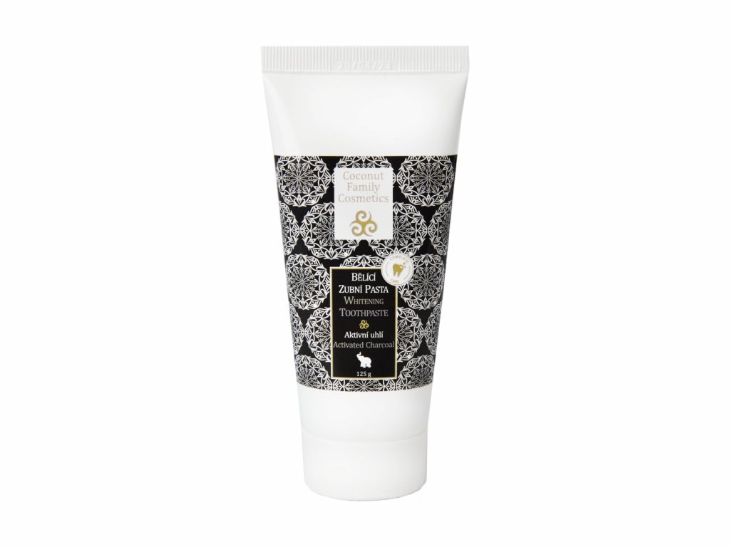 Healing Nature Zubná pasta bieliaca s aktívnym uhlím 125 g