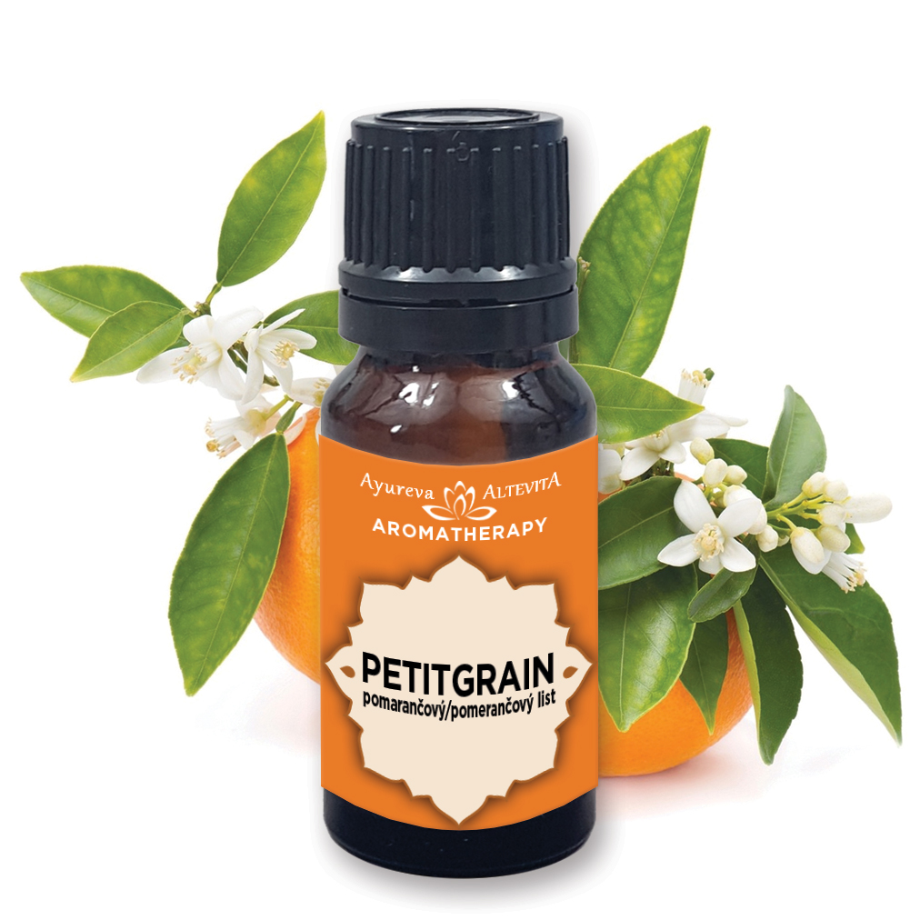 Altevita 100% esenciálny olej PETITGRAIN (pomarančový list) - olej, ktorý pozdvihne 10ml