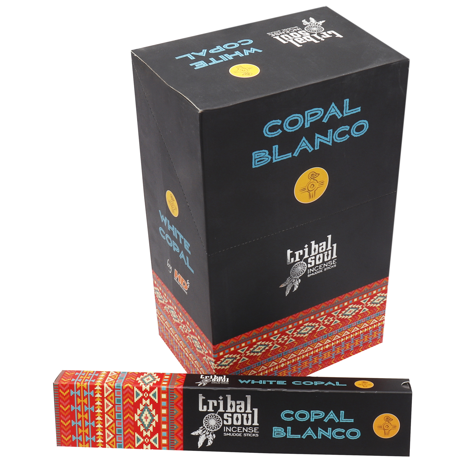 TRIBAL SOUL Tribal Vonné Tyčinky - Biely kopál 1 balenie