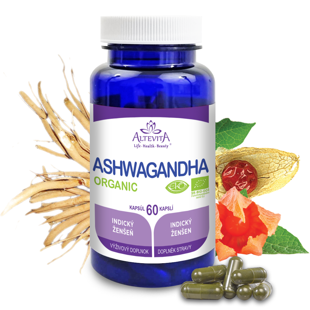 Altevita BIO Organic Ashwaganda 60 kapsúl