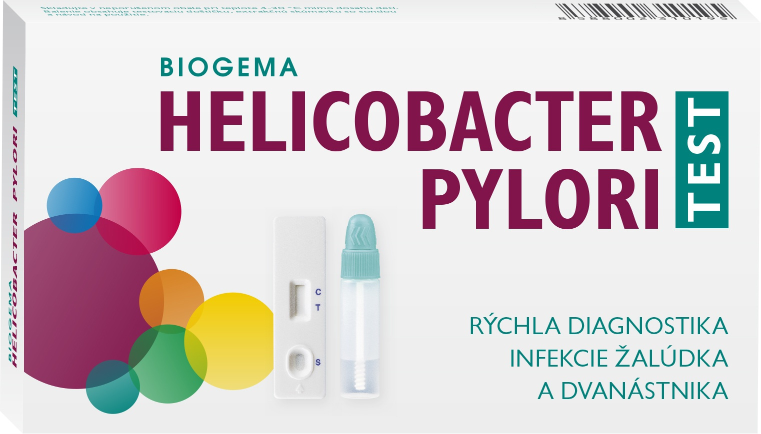 BIOGEMA Helicobacter Pylori test 1ks