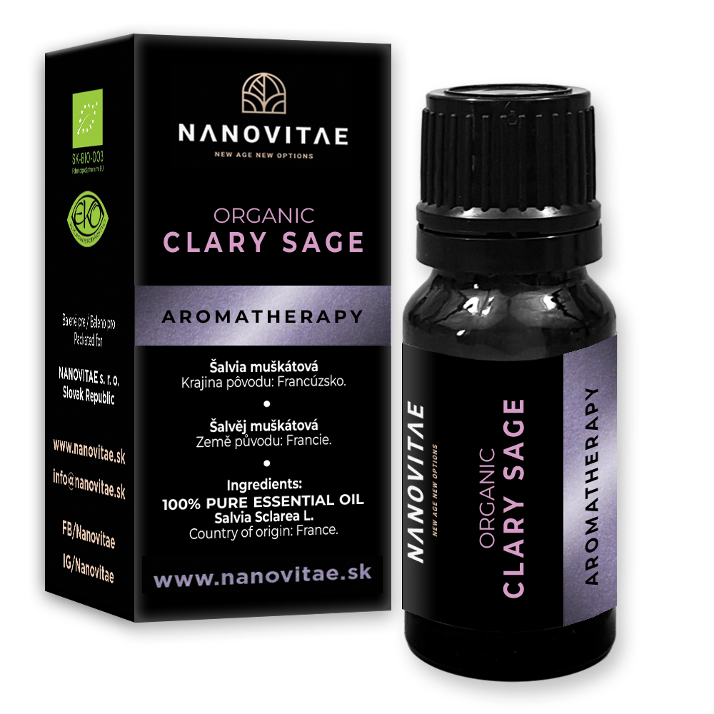 NANOVITAE ŠALVIA esenciálny olej – ORGANIC quality 10ml