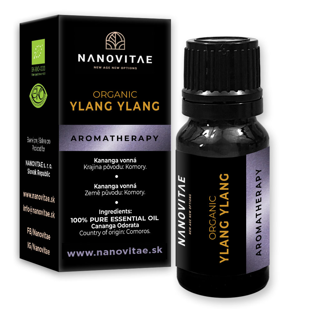 NANOVITAE YLANG YLANG 1st * esenciálny olej – ORGANIC quality 10ml