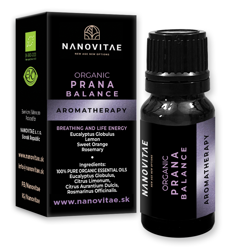 Nanovitae PRANA BALANCE – zmes esenciálnych olejov – ORGANIC quality 10ml