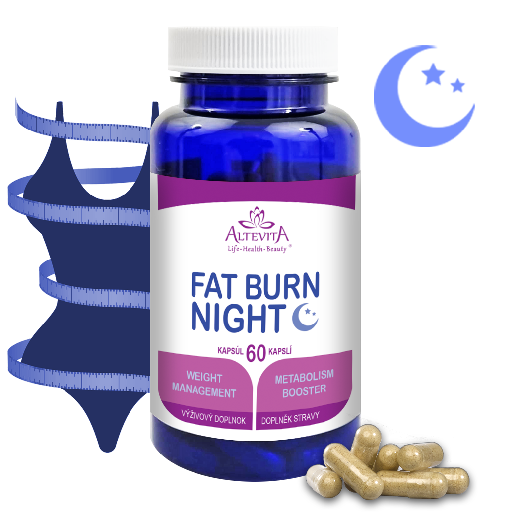 Altevita FAT BURN NIGHT METABOLISM BOOSTER 80 kapsúl