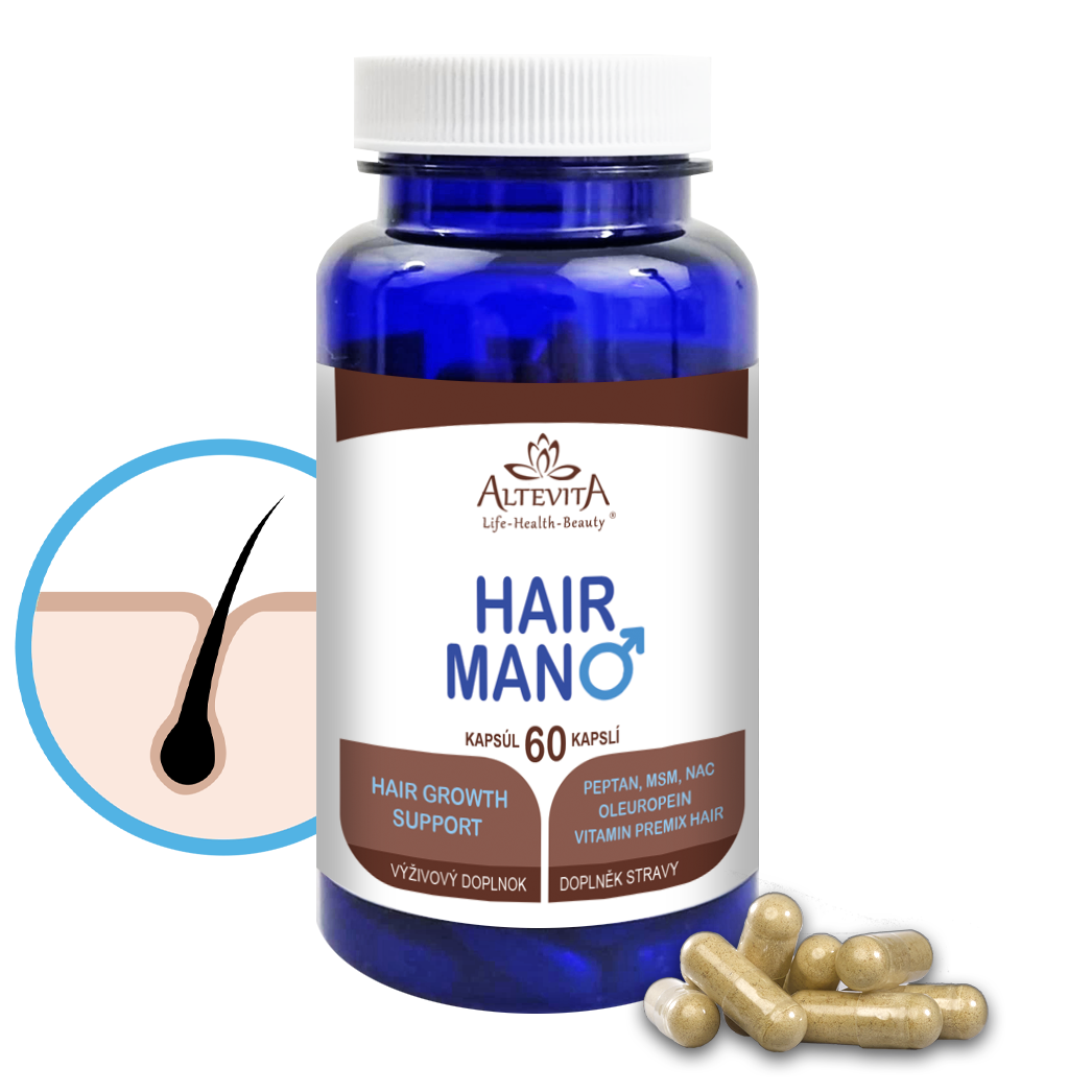 Altevita HAIR MAN COMPLEX 80 kapsúl