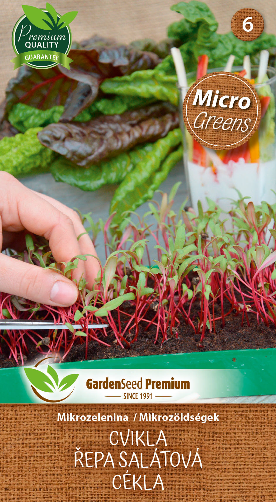 Garden Seed Mikrozelenina – Cvikla 1ks