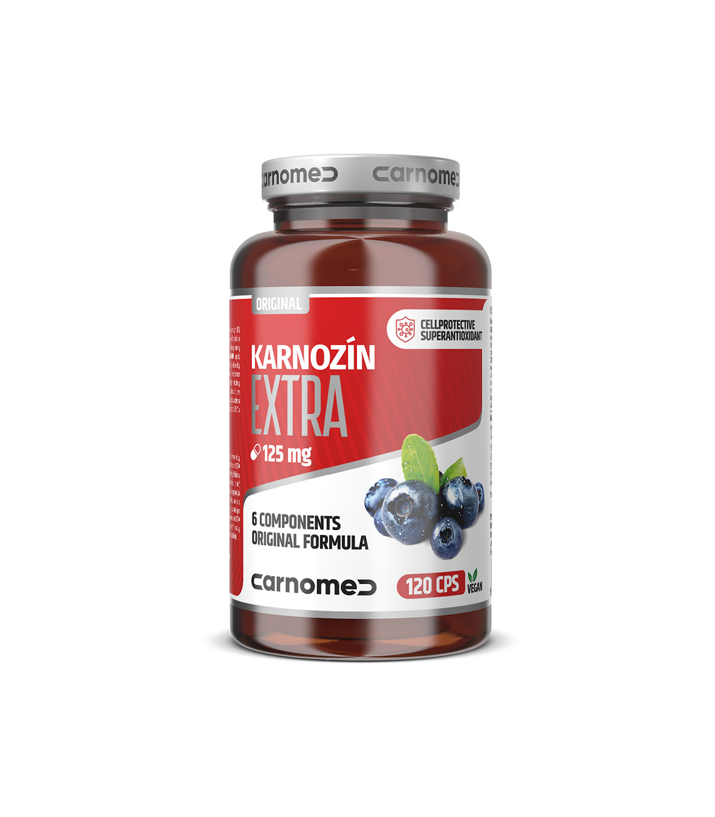 CarnoMed Karnozín Extra 120 kapsúl