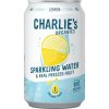 Charlie's Organics sýtená pitná voda s citrónovou šťavou 330 ml