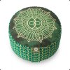 Meditation Cushion Chakra Style Greenb