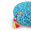 Meditation cushion Zafu Raja Turquoisea