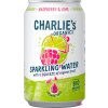 Charlie's Organics sýtená pitná voda s malinovou a limetkovou šťavou 330 ml