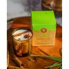 ARÔME Organická vykurovacia sviečka 200g v skle so zlatou fóliou, Lemongrass & Spice 1ks