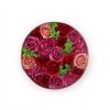 AWM Okrúhly Box - Vintage Ruže 1ks