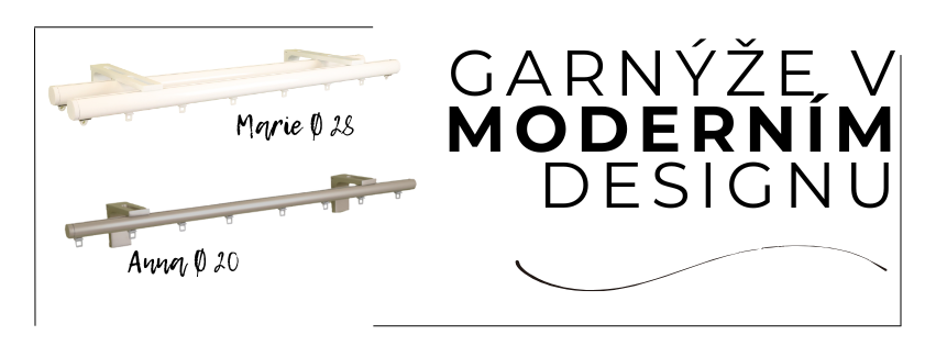 Garnýže v moderním designu