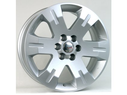 Alu kola Racing Line E380, 20x9 6x114.3 ET30, stříbrná