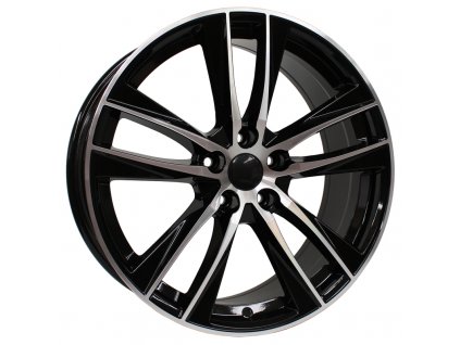 Alu kola Arceo DY879, 19x8 5x112 ET45, černá + leštění