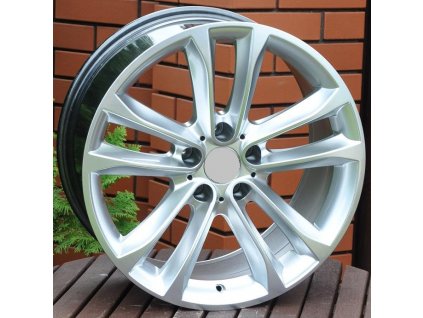 Alu kola Racing Line BY156, 19x9 5x120 ET24, stříbrná