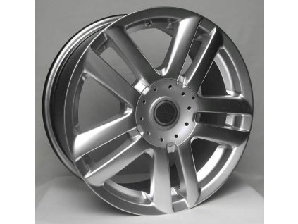 Alu kola Racing Line 581, 17x7.5 10x100 ET54, stříbrná metalíza