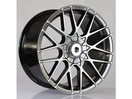 Alu kola Racing Line Q1211, 18x9.5 10x112 ET38, šedivá matná