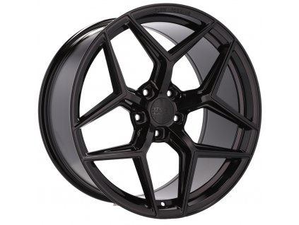 Alu kola Haxer HX04F, 20x8.5 5x112 ET40, černá lesklá