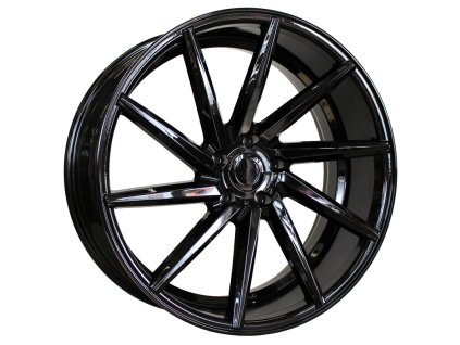 Alu kola Racing Line B1058, 17x7.5 5x100 ET38, černá lesklá