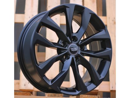 Alu kola Racing Line Y1144, 17x7 5x108 ET46, černá matná