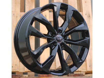 Alu kola Racing Line Y1144, 17x7 5x112 ET50, černá lesklá