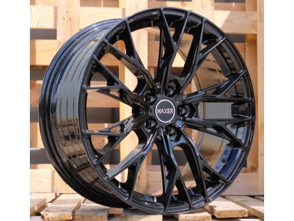 Alu kola Haxer HX042, 20x8.5 5x120 ET33, černá lesklá