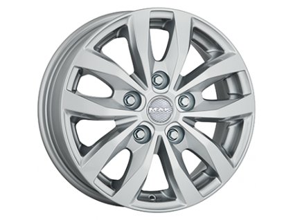 Alu kola MAK LOAD 5, 16x6.5 5x120 ET50, stříbrná (zátěžová)
