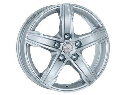 Alu kola MAK KING 5, 18x8 5x112 ET52, stříbrná (zátěžová)