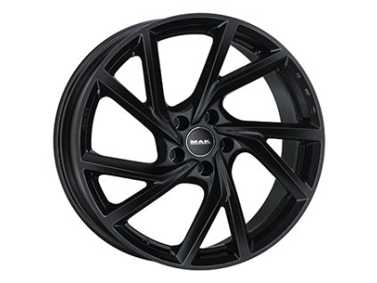 Alu kola MAK KASSEL, 19x7.5 5x112 ET50, černá lesklá (zátěžová)