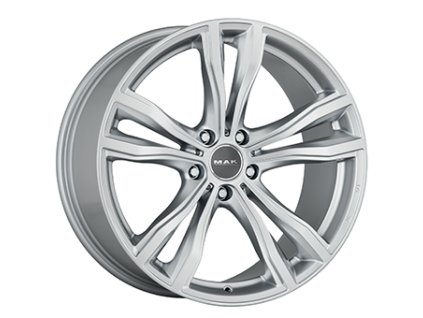 Alu kola MAK X-MODE, 21x10 5x112 ET50, stříbrná (zátěžová)