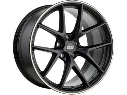 Alu kola BBS CI-R, 19x10 5x112 ET25, černá matná + leštění