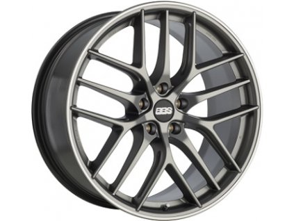 Alu kola BBS CC-R, 20x9.5 5x112 ET48, šedivá + leštění